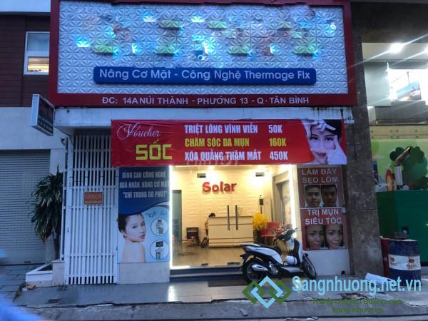 Sang nhượng spa cao cấp đã hoạt động 8 năm tại đường Núi Thành, quận Tân Bình.