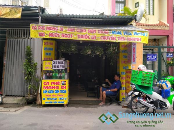 Sang Nhượng Quán Cafe Nằm Mặt Tiền Đường Số 1, Phường 13, Quận Gò Vấp.