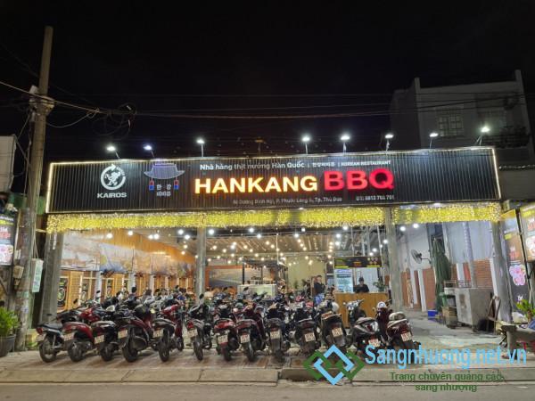 Sang Nhượng Nhà Hàng Buffet Thịt Nướng Hàn Quốc Ở Quận 9