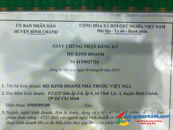 Sang nhà thuốc tây