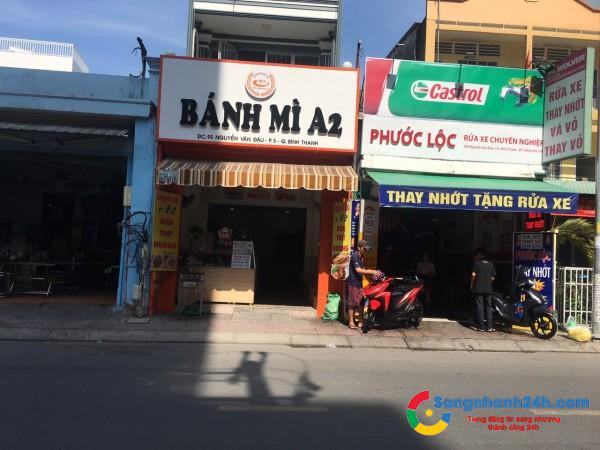 Sang nhượng cửa hàng bánh mì mặt tiền đường lớn, dân cư đông, lượng khách ổn định.